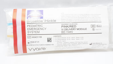 Vyaire 7700RIV Broselow/Hinkle Pediatric Emergency System IV Delivery Module (x)